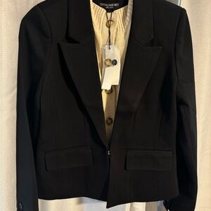 Central Park West Women's Black Blazer - NEW